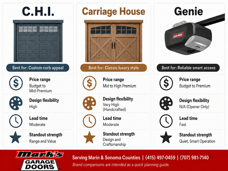 mark garage door